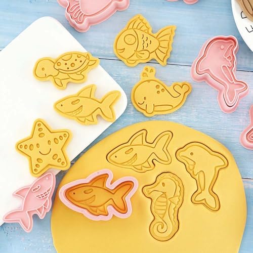 Lutoku Mini Animal Cookie Cutters Set