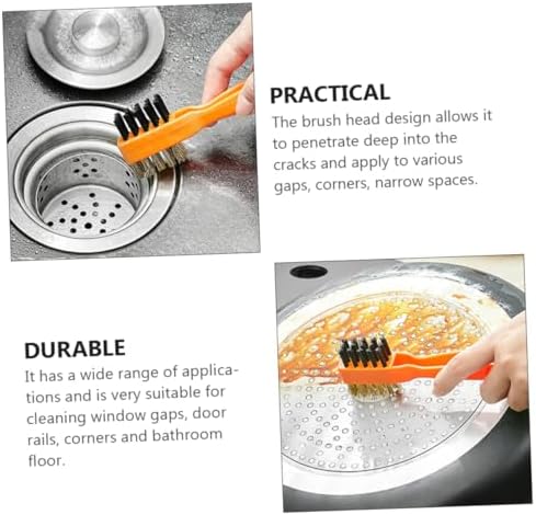 Secure Window Groove Tile and Floor Cleaner Set for Home Kitchen