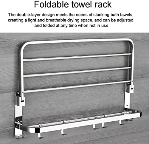 Sturdy Stainless Steel Bath Towel Holder