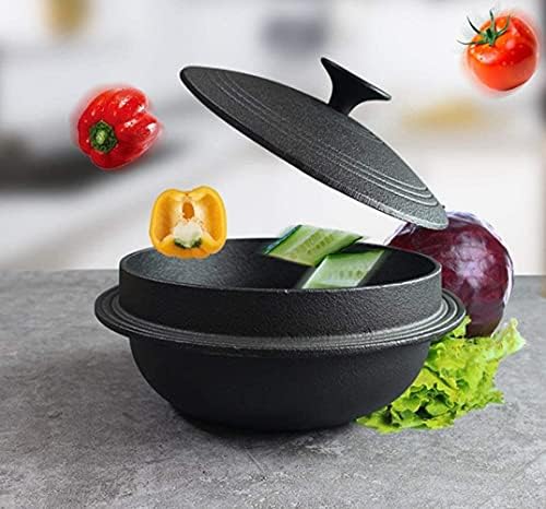 Versatile Cast Iron Casserole for Slow Cooking