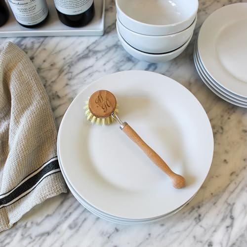 Ergonomic All-Natural Dish Brush Say Goodbye to Mess