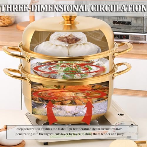 Double Layer Steam Pot Steel