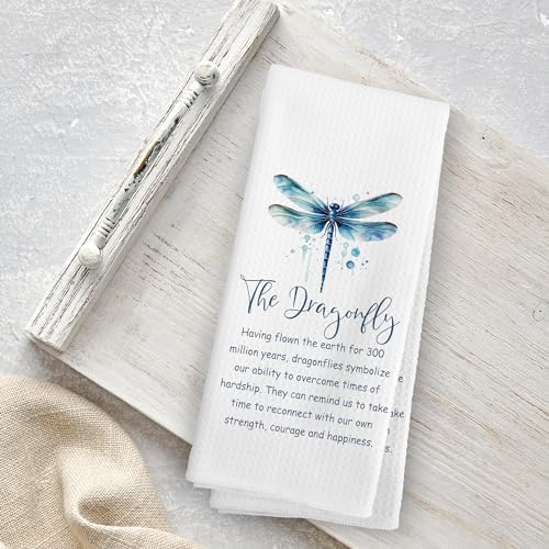 Dragonfly Entomology Kitchen Towels