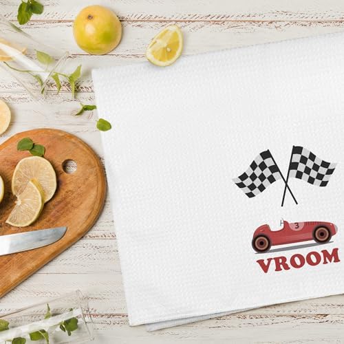 Kids Bathroom Race Car Towels
