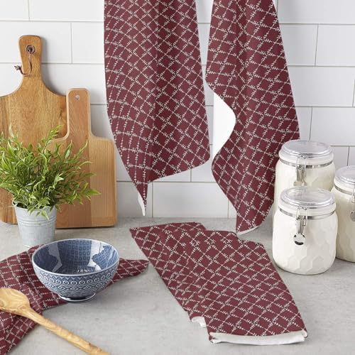 ZOE GARDEN Rugby Kitchen Towels 2 Pack 18x28