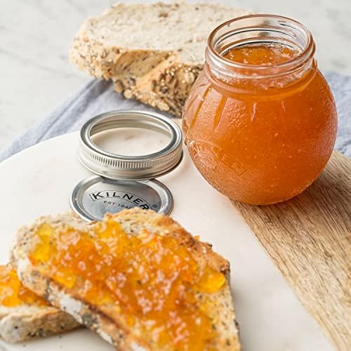 Stylish Orange Jar for Preserves