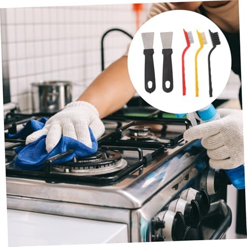 Healeved 1 Set Corner Gap Cleaning Brush Set