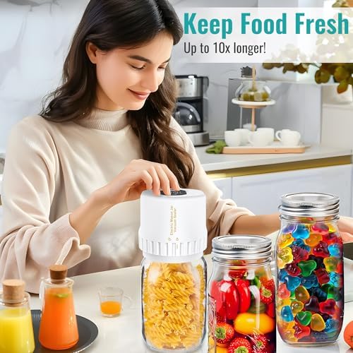 Instantly Seal Jar - Efficient Easy Vacuum Sealer