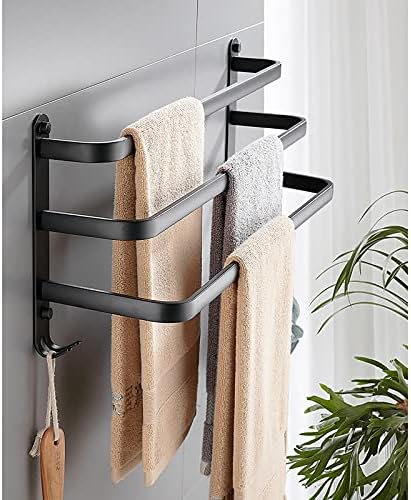 Stylish 3-Tier Wall-Mounted Towel Holder