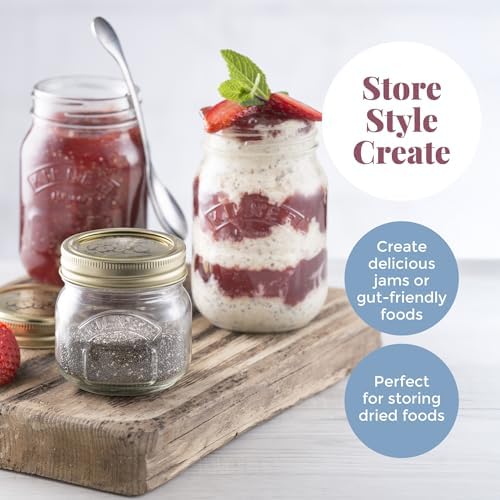 Kilner Preserve Screw Bands seal protect
