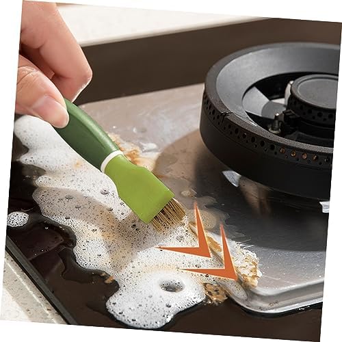 Copper Wire Cooktop Scraper with Stiff Bristles