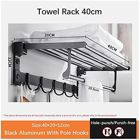 Effortlessly Elegant Bathroom Towel Rack