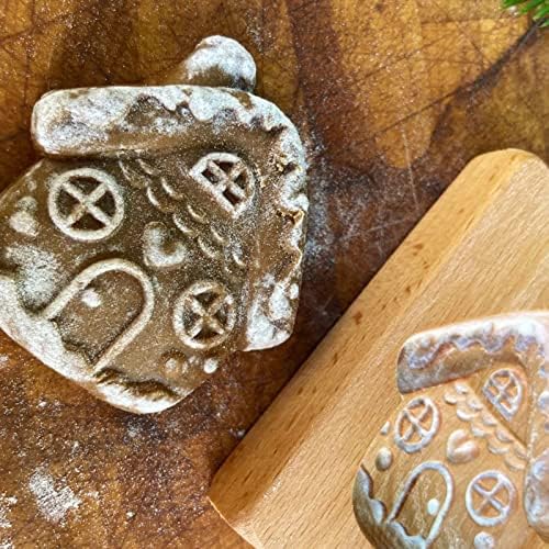 Cakina Hand Food Sealer Christmas House Biscuits Molds
