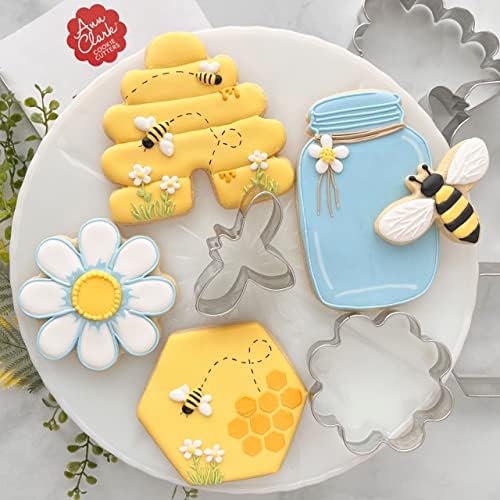 Bee Cookie Cutters 5-Pc Set Made in USA 1