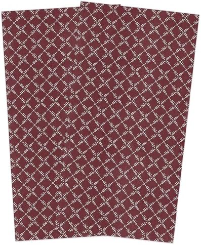 ZOE GARDEN Rugby Kitchen Towels 2 Pack 18x28