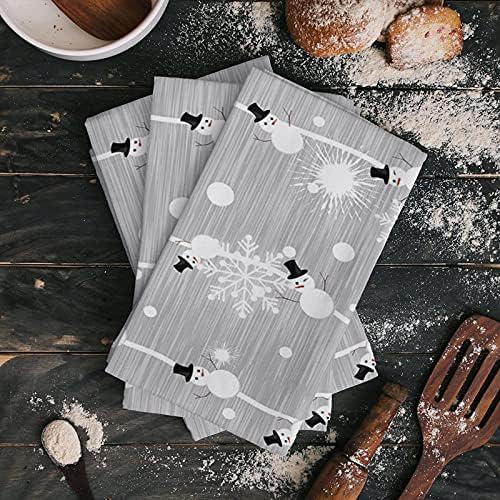 ZOE GARDEN Christmas Snowman Kitchen Towels