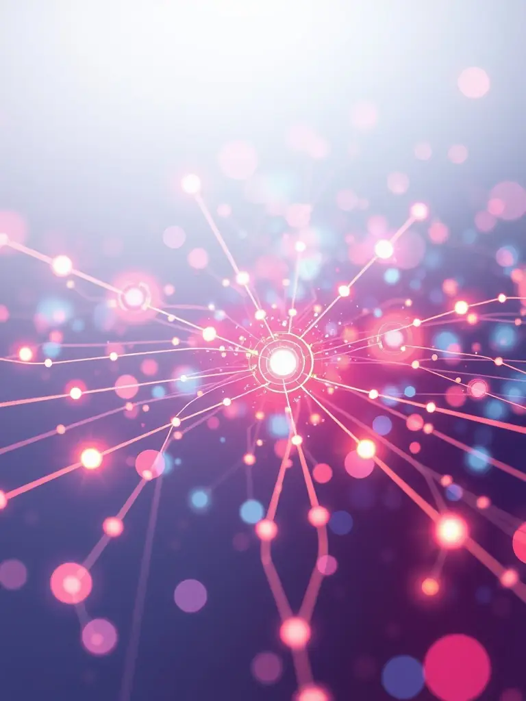 An abstract representation of interconnected systems, symbolizing EAILEYTECH's focus on ecosystemic synergy frameworks.
